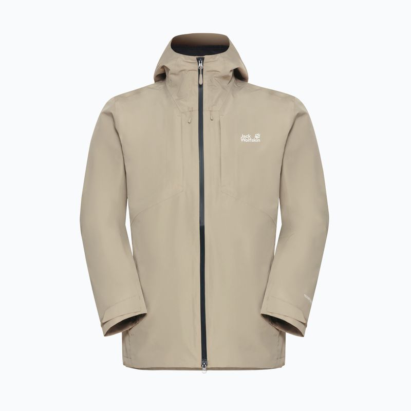 Pánská bunda 3v1 Jack Wolfskin Icecape 3In1 Down Rds linen 10
