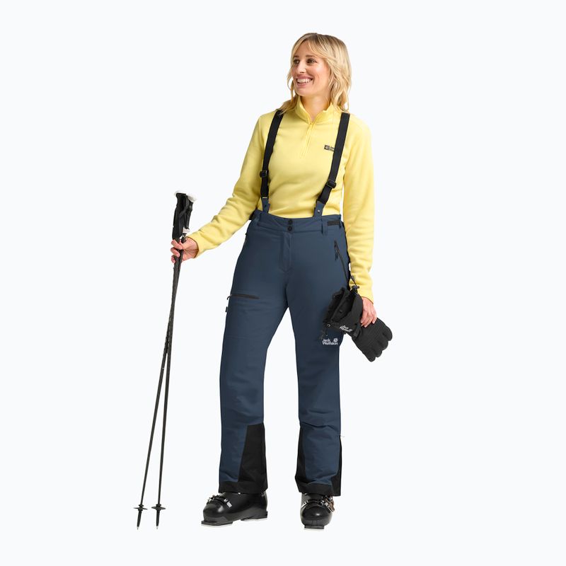 Dámské lyžařské kalhoty Jack Wolfskin Flowline Pro 2L Ins midnight sky 2