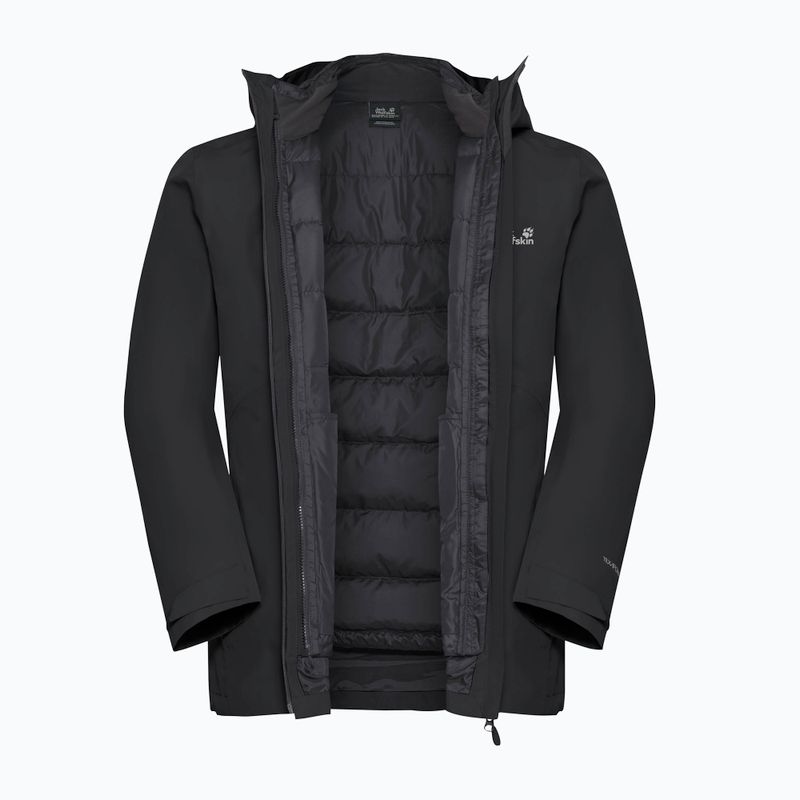 Pánská bunda 3v1 Jack Wolfskin Icecape 3In1 Down Rds black 13
