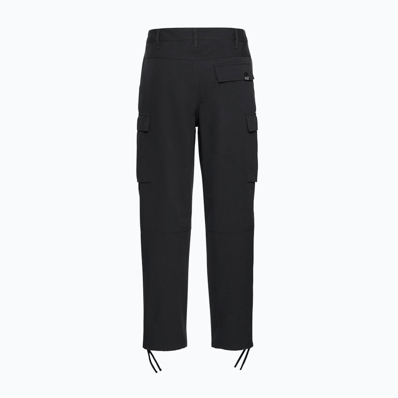 Pánské trekové kalhoty Jack Wolfskin Yuma Cargo black 8
