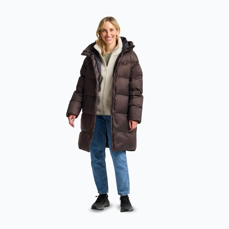 Dámský péřový kabát Jack Wolfskin Icy Hill Coat Rds peat 2