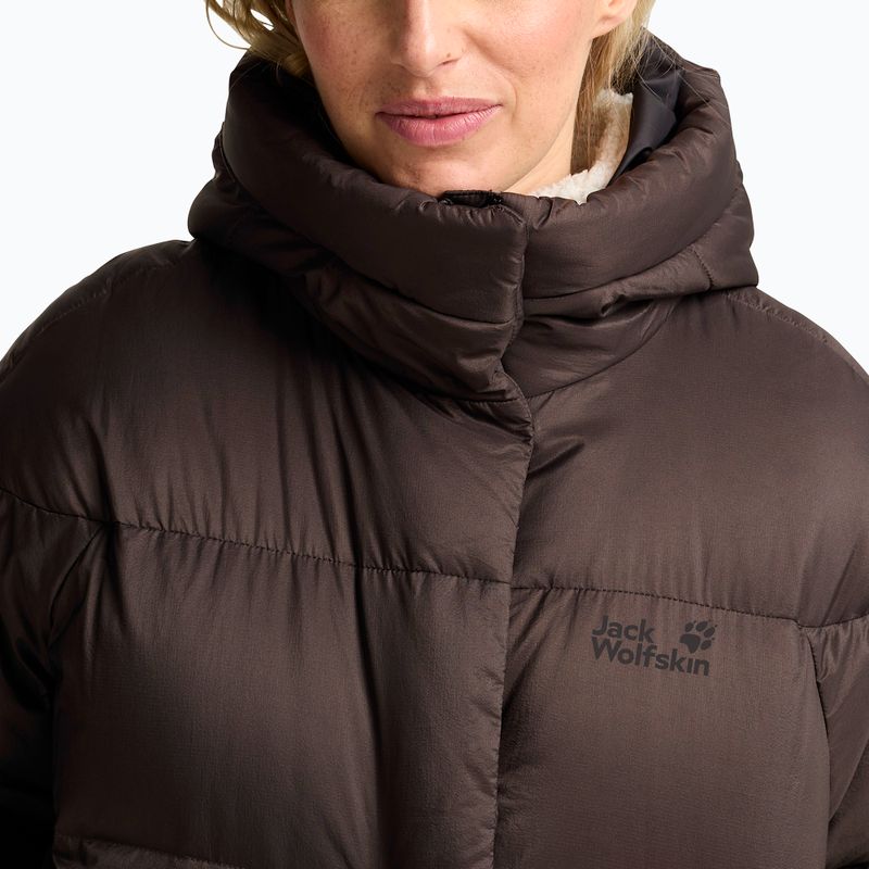 Dámský péřový kabát Jack Wolfskin Icy Hill Coat Rds peat 4