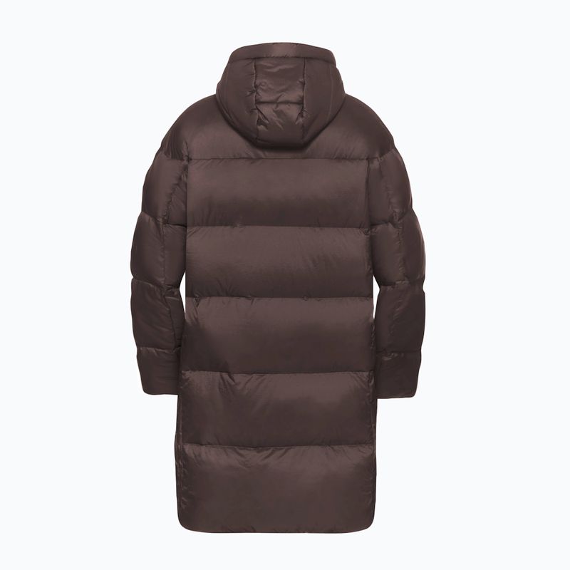 Dámský péřový kabát Jack Wolfskin Icy Hill Coat Rds peat 8