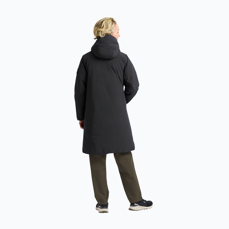 Dámský zateplený kabát Jack Wolfskin Frost Haven Coat černý 3