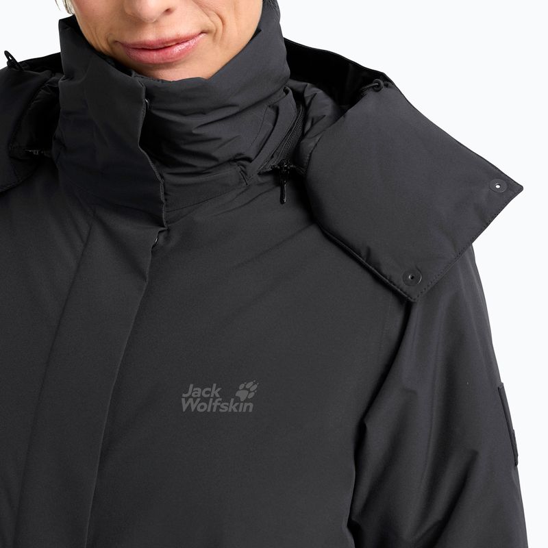 Dámská zateplená bunda Jack Wolfskin Frost Haven Coat black 4