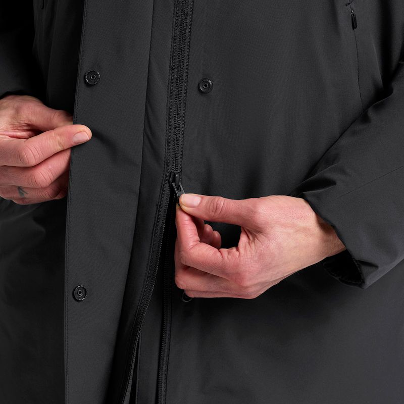 Dámský zateplený kabát Jack Wolfskin Frost Haven Coat černý 5