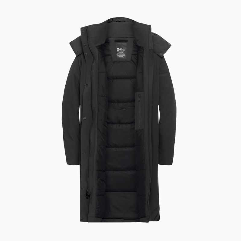 Dámský zateplený kabát Jack Wolfskin Frost Haven Coat černý 9