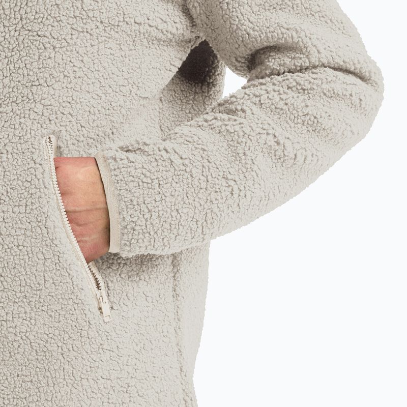 Dámská trekingová bunda Jack Wolfskin High Curl Coat pale sand 4