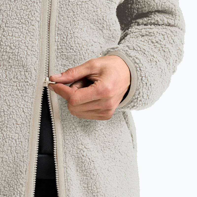 Dámská trekingová bunda Jack Wolfskin High Curl Coat pale sand 5