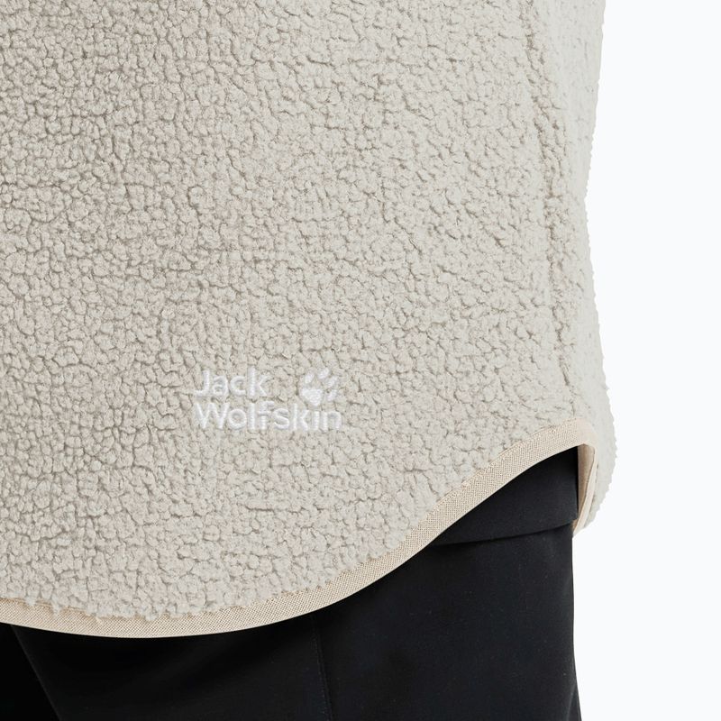 Dámská trekingová bunda Jack Wolfskin High Curl Coat pale sand 6