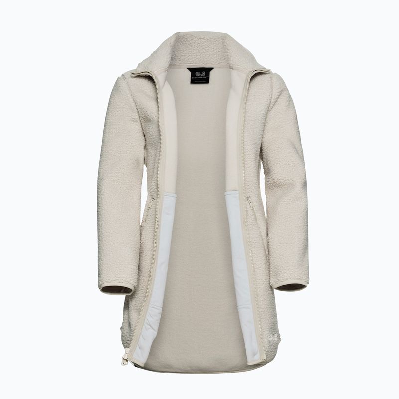 Dámská trekingová bunda Jack Wolfskin High Curl Coat pale sand 9