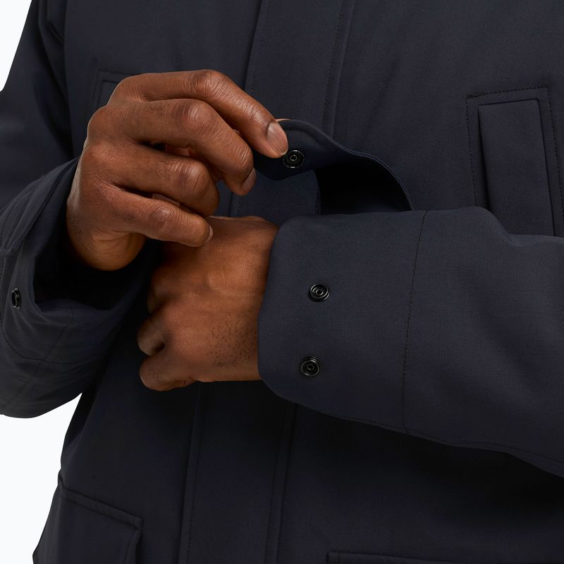 Pánská nepromokavá bunda Jack Wolfskin Canyon Shield Parka dark navy 5