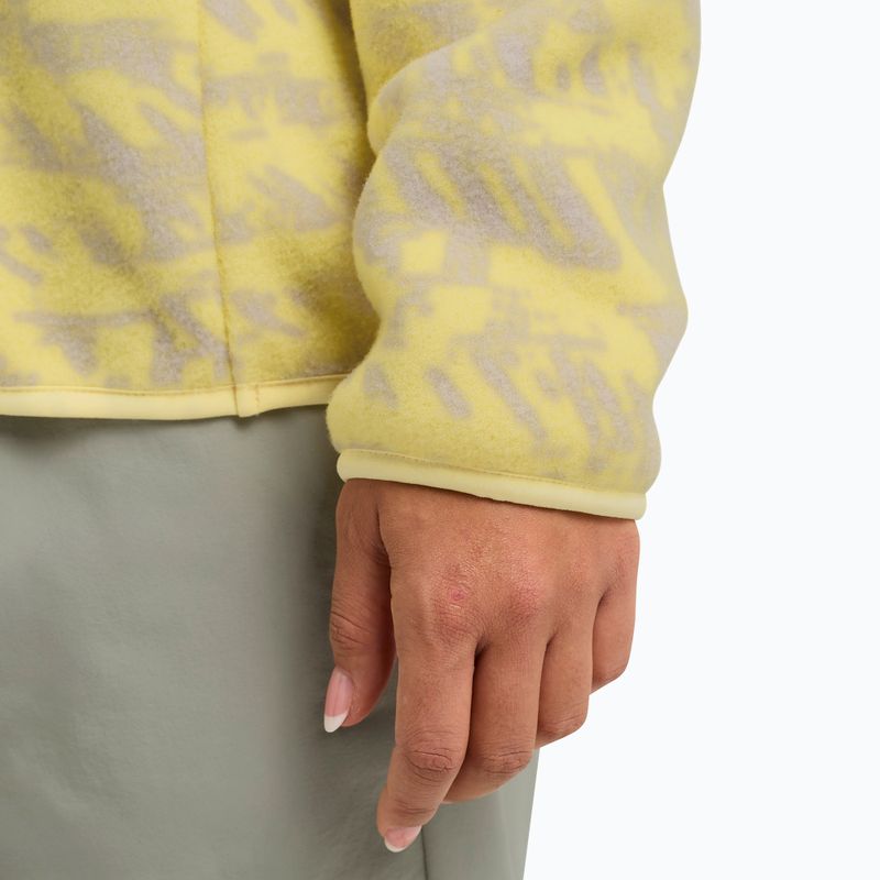 Dámská trekingová mikina Jack Wolfskin Big Sky Half Zip lemon ice 5