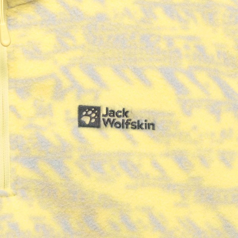 Dámská trekingová mikina Jack Wolfskin Big Sky Half Zip lemon ice 8