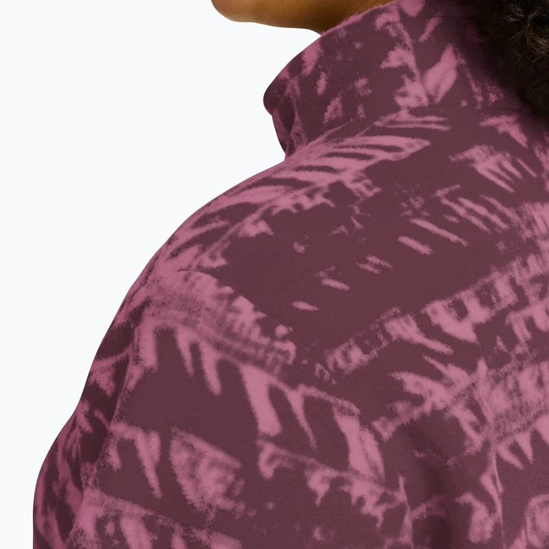 Dámská trekingová mikina Jack Wolfskin Big Sky Half Zip raisin 5