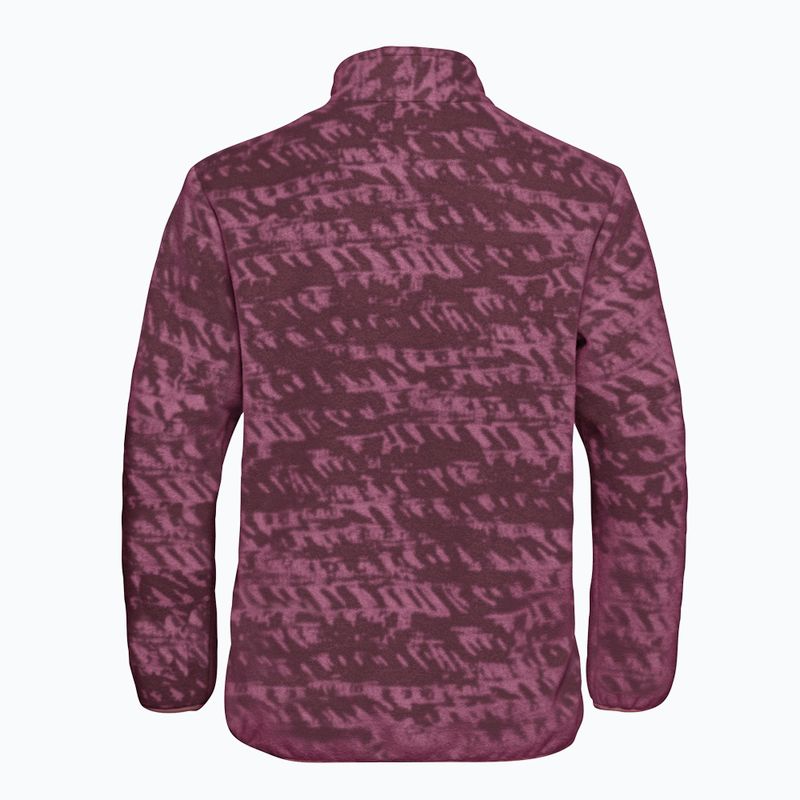Dámská trekingová mikina Jack Wolfskin Big Sky Half Zip raisin 8