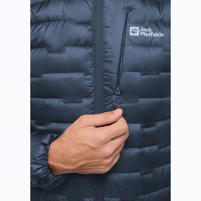 Pánská péřová bunda Jack Wolfskin Passamani Down Hoody midnight sky 7