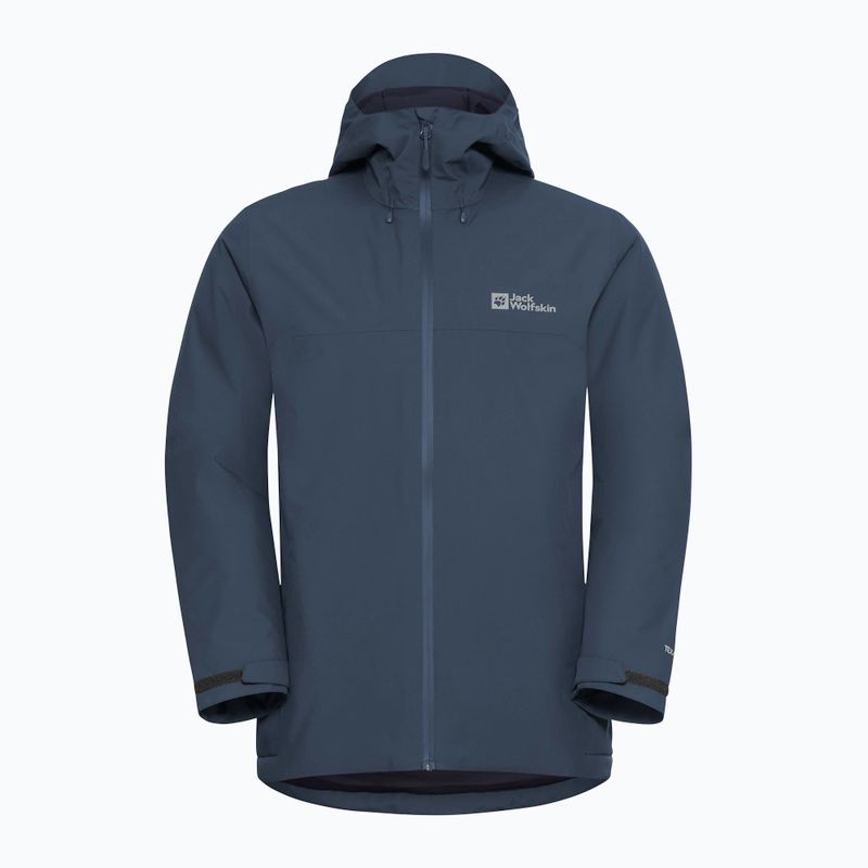 Pánská péřová bunda Jack Wolfskin Wisper Ins midnight sky/dark navy 7