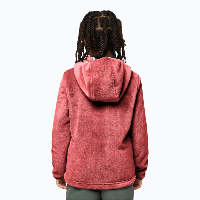 Dětská trekkingová mikina Jack Wolfskin Nepali sunset coral 2