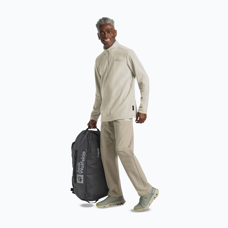 Pánská trekkingová mikina Jack Wolfskin Taunus Hz pale sand 2
