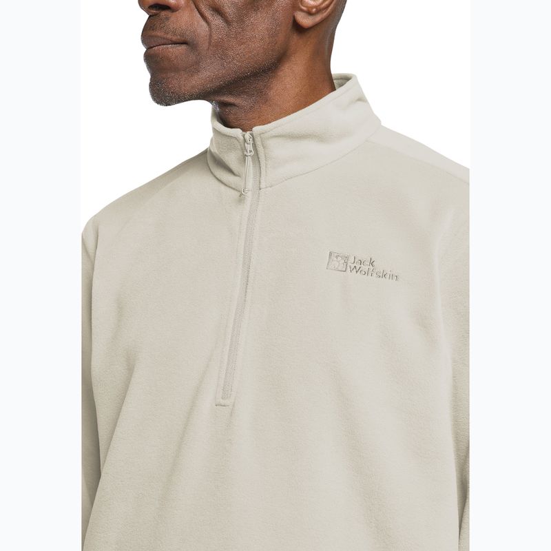 Pánská trekkingová mikina Jack Wolfskin Taunus Hz pale sand 4