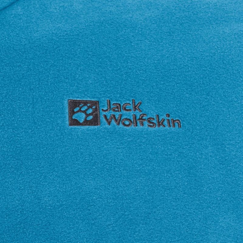Pánská trekkingová mikina Jack Wolfskin Taunus Hz aurora blue 9