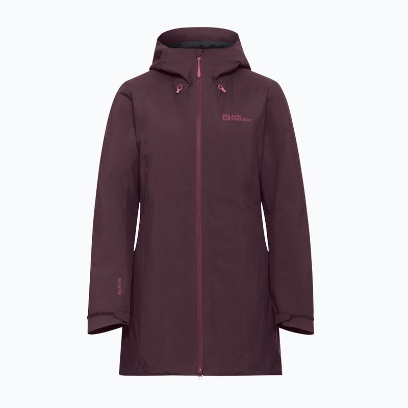 Dámská nepromokavá bunda Jack Wolfskin Heidelstein Ins amaranth 7