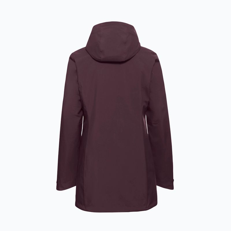 Dámská nepromokavá bunda Jack Wolfskin Heidelstein Ins amaranth 8