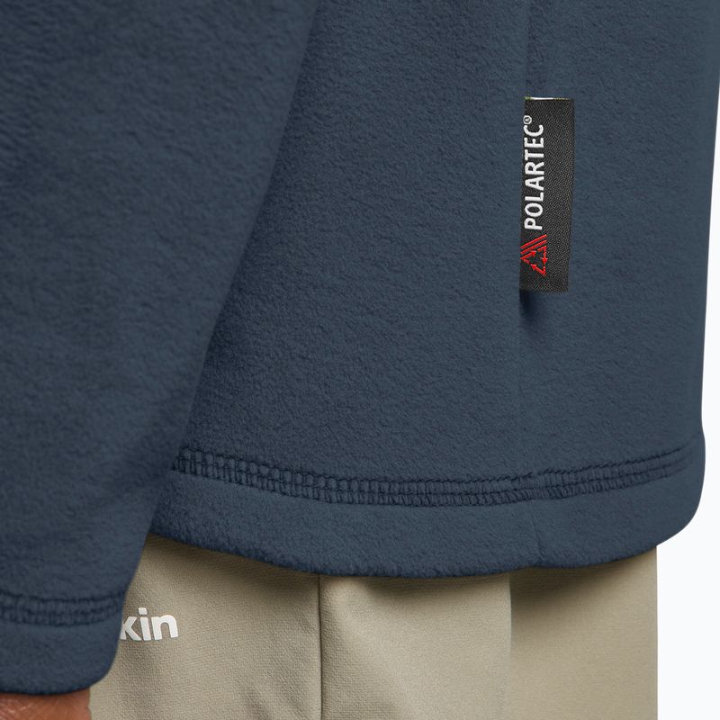 Pánská fleecová mikina Jack Wolfskin Taunus Fz midnight sky 7