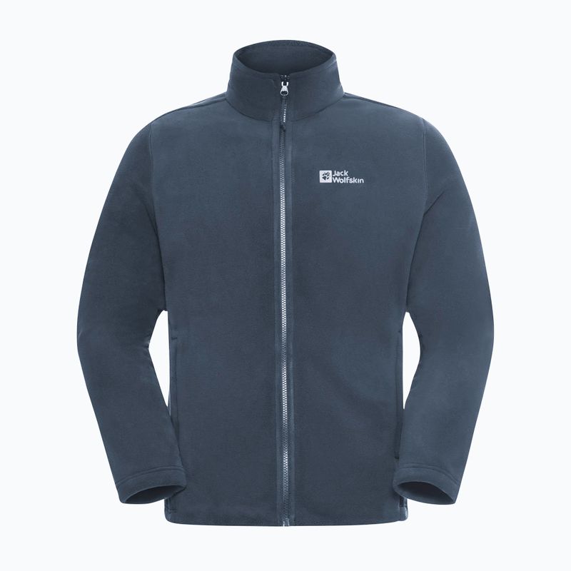 Pánská fleecová mikina Jack Wolfskin Winterstein Fz midnight sky 7