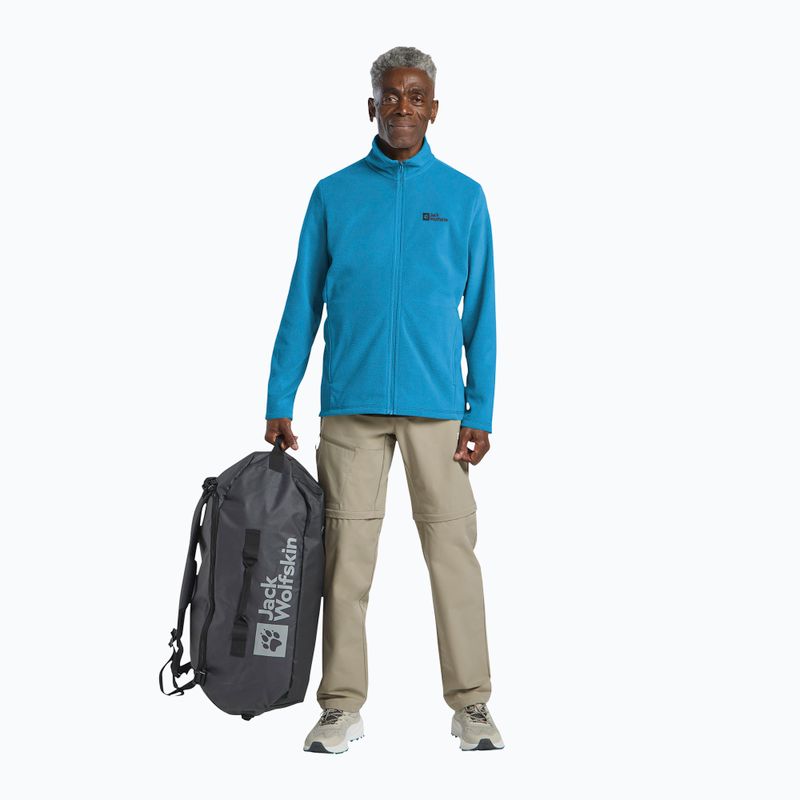Pánská fleecová mikina Jack Wolfskin Taunus Fz aurora blue 2