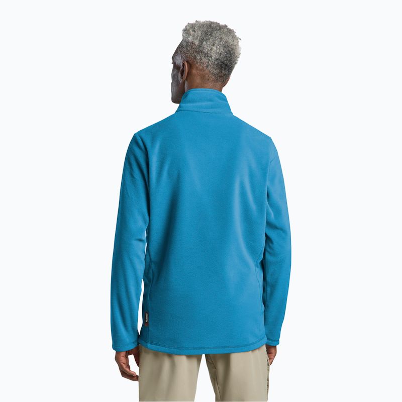 Pánská fleecová mikina Jack Wolfskin Taunus Fz aurora blue 3