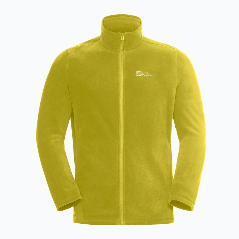 Pánská fleecová mikina Jack Wolfskin Taunus Fz chartreuse 8