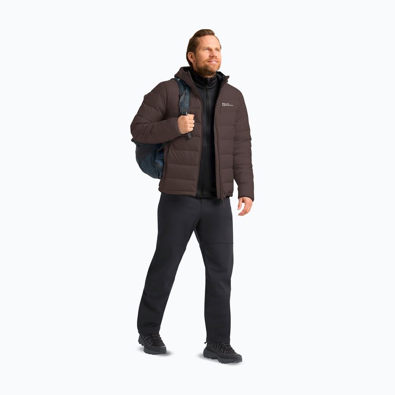Pánská péřová bunda Jack Wolfskin Ather Down Hoody peat 2