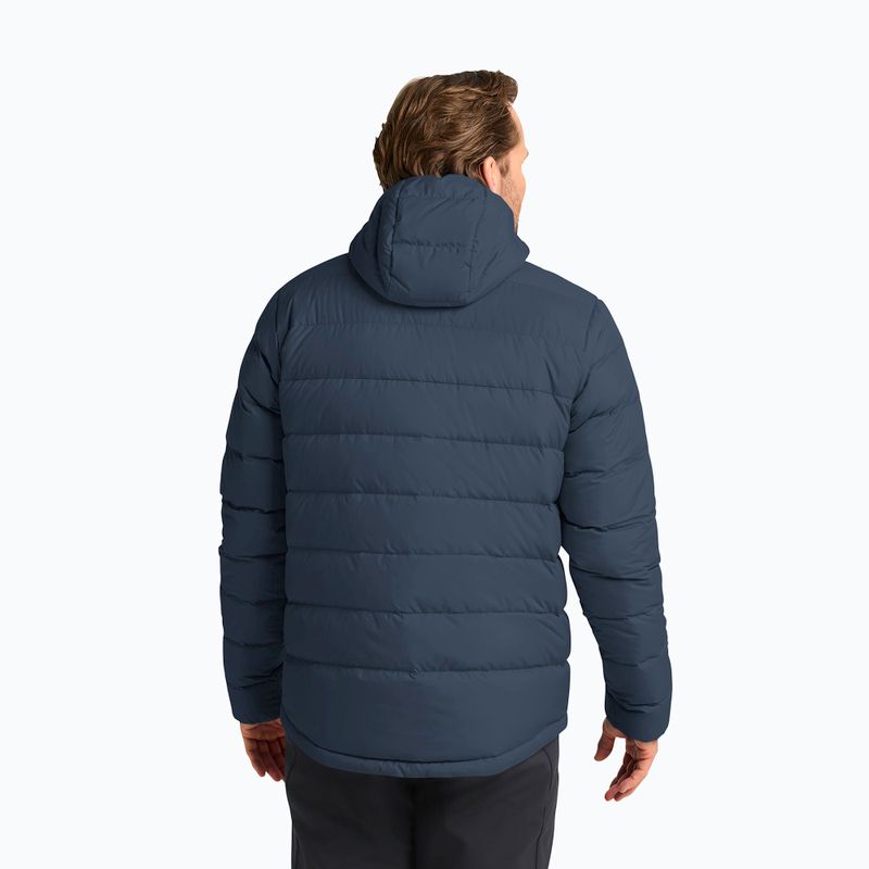 Pánská péřová bunda Jack Wolfskin Ather Down Hoody midnight sky/dark navy 3