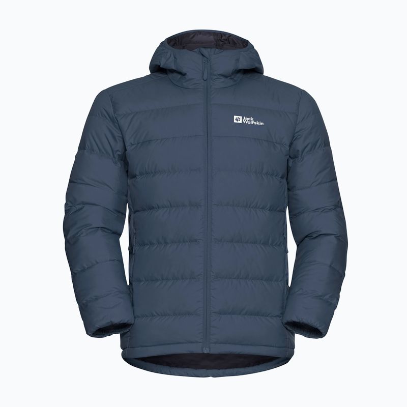 Pánská péřová bunda Jack Wolfskin Ather Down Hoody midnight sky/dark navy 7