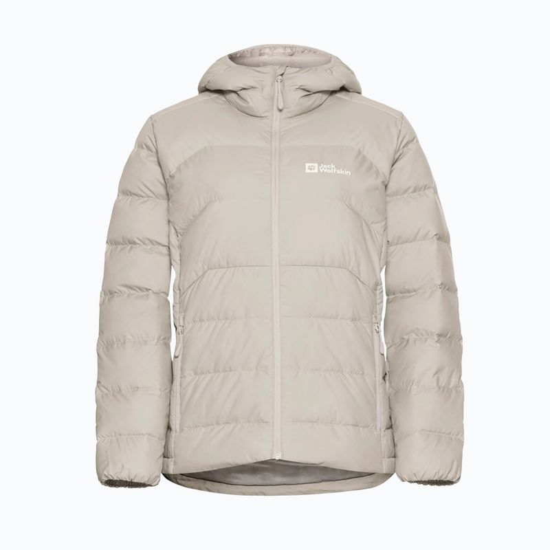 Dámská péřová bunda Jack Wolfskin Ather Down Hoody pale sand 7