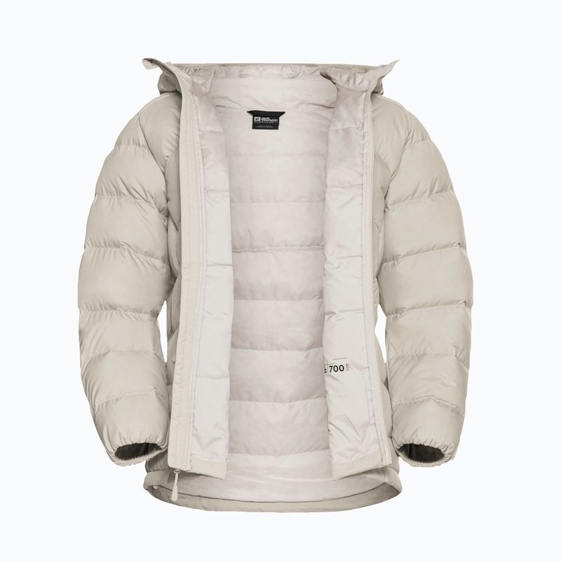 Dámská péřová bunda Jack Wolfskin Ather Down Hoody pale sand 9