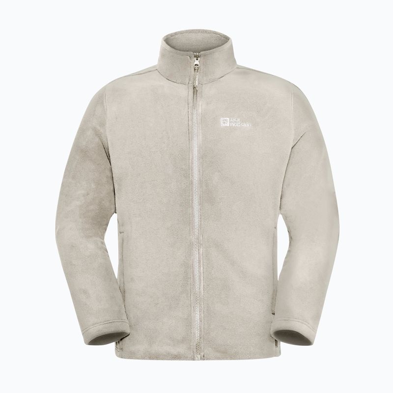 Pánská fleecová mikina Jack Wolfskin Winterstein Fz pale sand 7