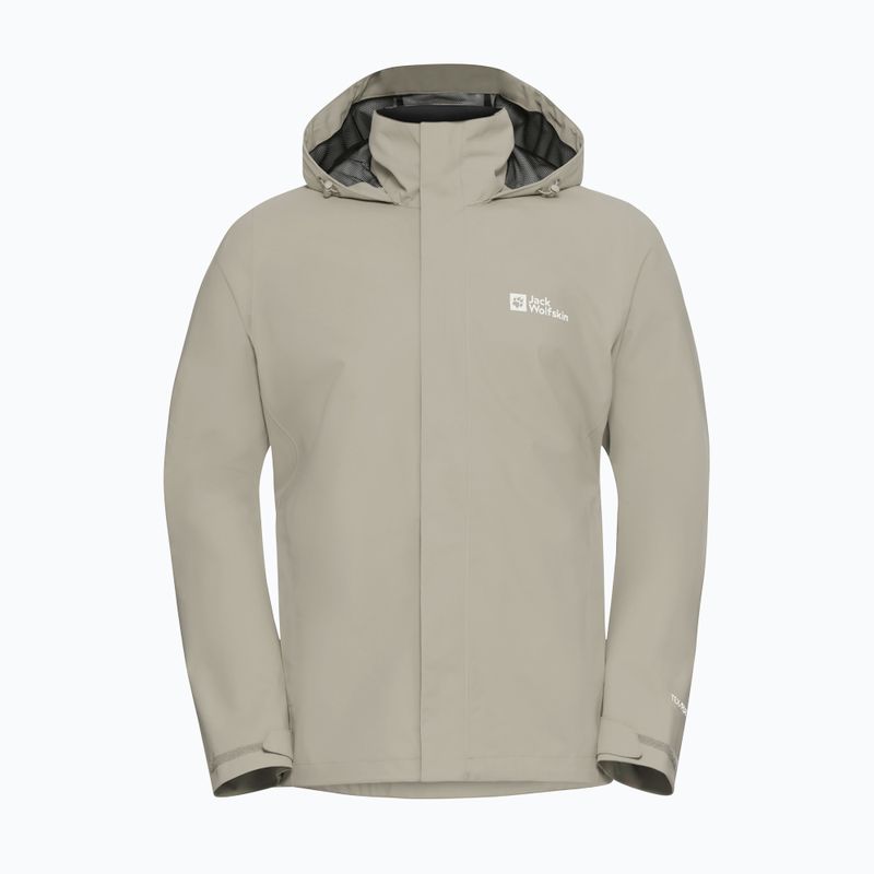 Pánská nepromokavá bunda Jack Wolfskin Trailtime 2L linen 7