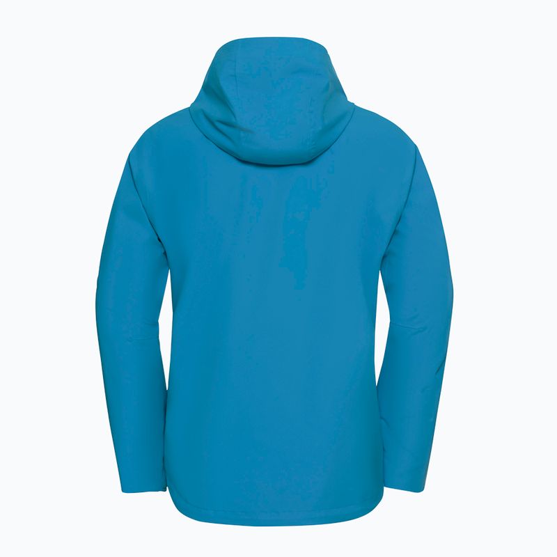 Pánská nepromokavá bunda Jack Wolfskin Trailtime 2L aurora blue 8
