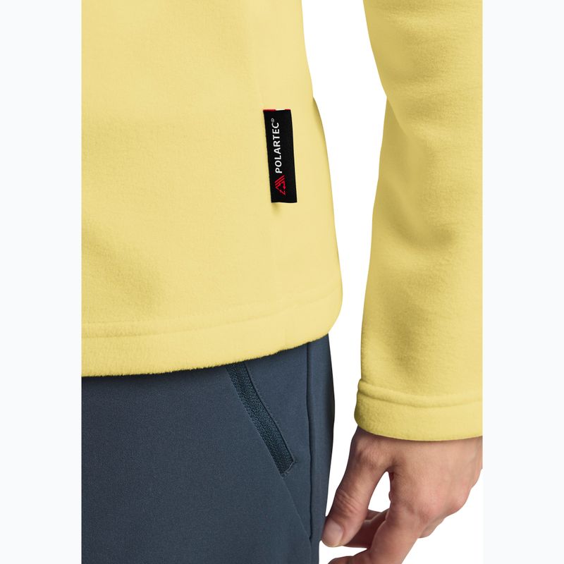 Dámská trekkingová mikina Jack Wolfskin Taunus Hz lemon ice 5