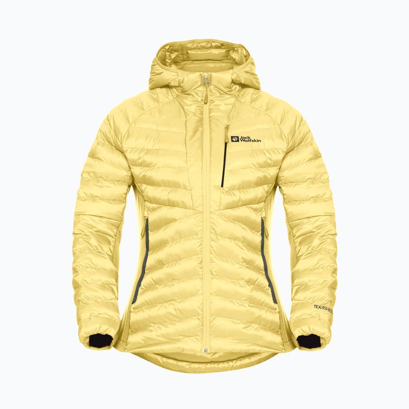 Dámská zateplená bunda Jack Wolfskin Routeburn Pro Ins lemon ice 8