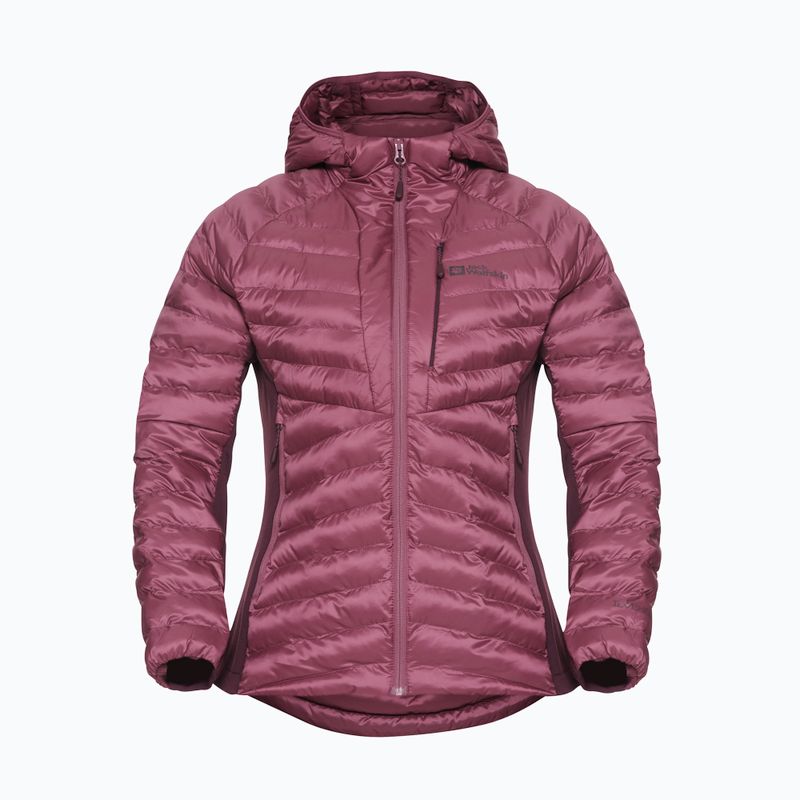 Dámská zateplená bunda Jack Wolfskin Routeburn Pro Ins raisin 8