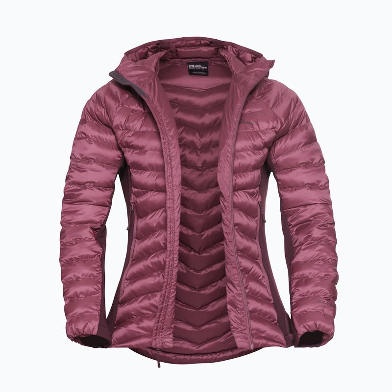Dámská zateplená bunda Jack Wolfskin Routeburn Pro Ins raisin 10