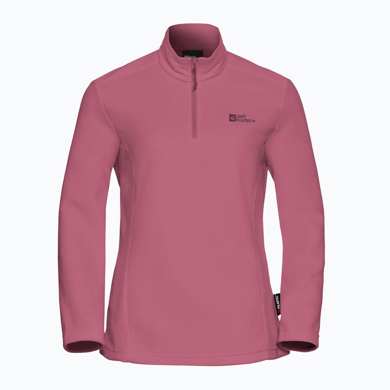 Dámská trekkingová mikina Jack Wolfskin Taunus Hz raisin 6