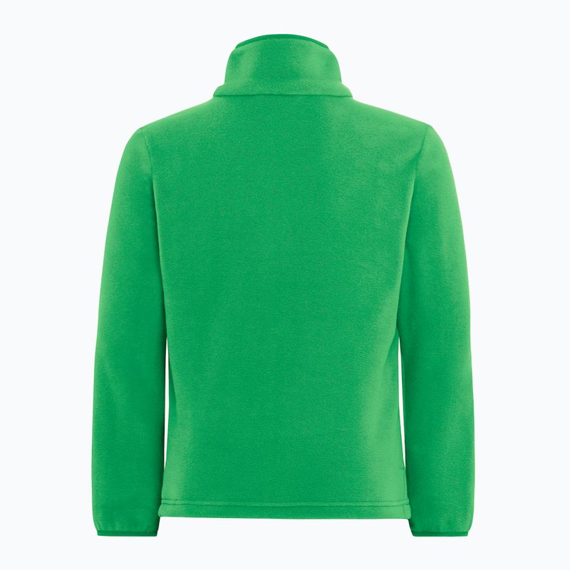 Dětská fleece mikina Jack Wolfskin Taunus mystic green 2