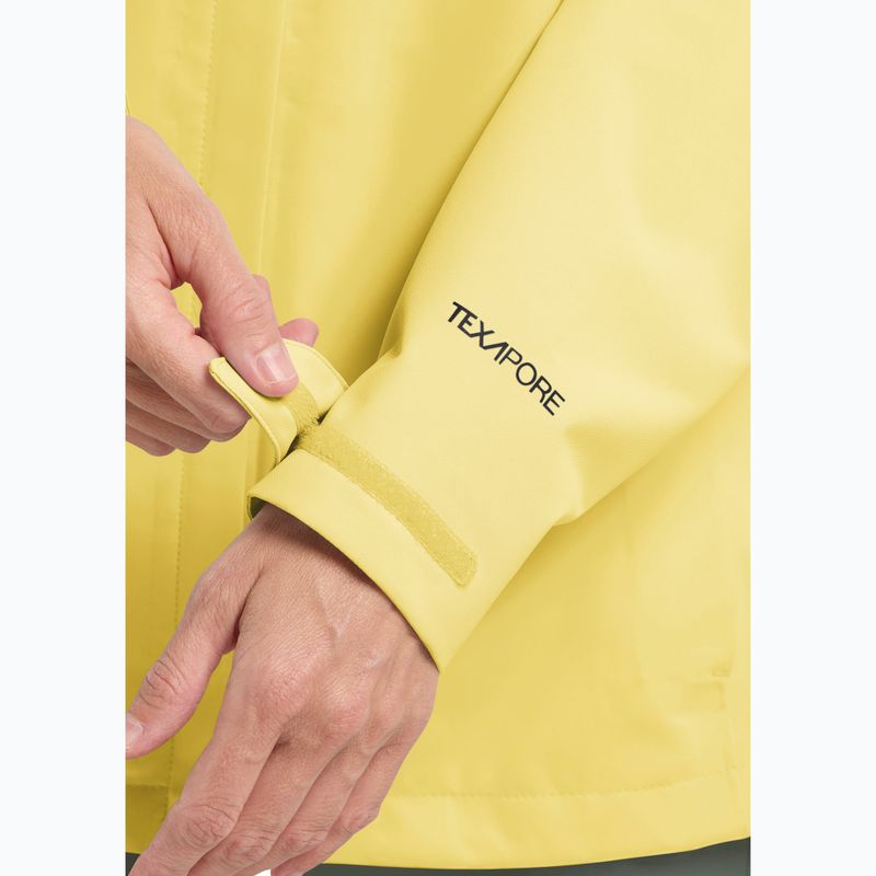 Dámská nepromokavá bunda Jack Wolfskin Trailtime 2L lemon ice 7