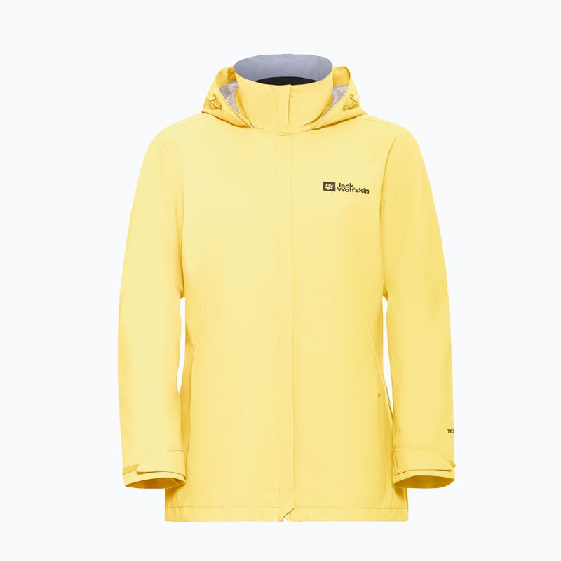 Dámská nepromokavá bunda Jack Wolfskin Trailtime 2L lemon ice 8