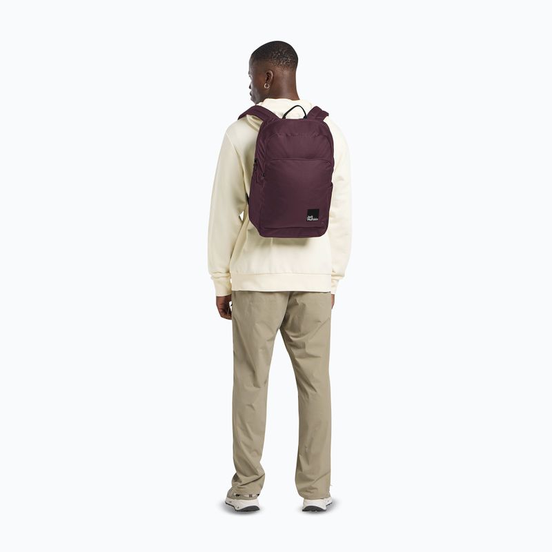 Městský batoh Jack Wolfskin Terraview 20 l amaranth 11